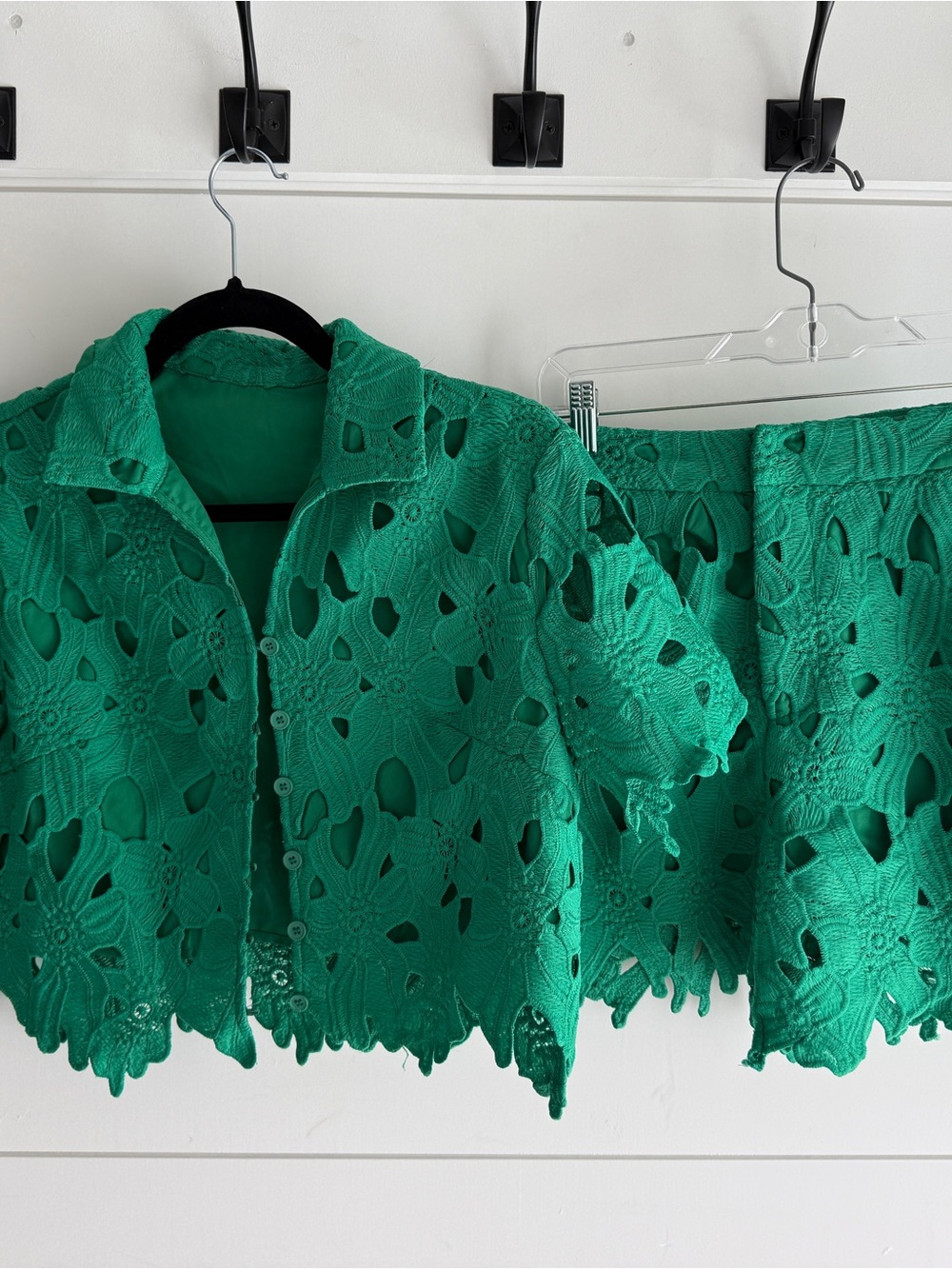 Commense Green Shorts Set
